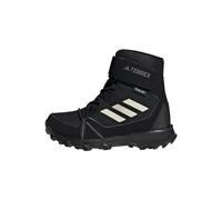adidas Unisex - Bambini Terrex Snow Hook-And-Loop COLD.RDY Winter Shoes, Core Black / Chalk White / Grey Four, 28 EU