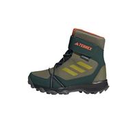 adidas Unisex - Bambini Terrex Snow Hook-And-Loop COLD.RDY Winter Shoes, Focus Olive / Pulse Olive / Orange, 36 EU
