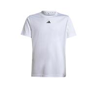 adidas Train Essentials Logo Regular Fit T-Shirt Junior, T-shirt Unisex - Bambini, White/Black,