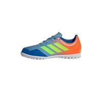 adidas YOUNGSTAR Rise K, Scarpe da Hockey Unisex-Bambini, Bright Royal/Lucid Lemon/Team Light Blue, 35 EU