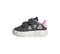 adidas Unisex - Bimbi 0-24 Advantage Shoes Infants, Grey Six/off White/Bliss Pink, 25 1/2 EU