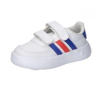 adidas Breaknet 2.0 Shoes Kids, Scarpe da Tennis Unisex-Bimbi 0-24, Cloud White/Lucid Blue/Bright Red, 25 EU