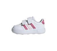 adidas Unisex - Bimbi 0-24 BREAKNET 3.0 Shoes Infants, Ftwr White/Pink Fusion/Clear Pink, 20 EU