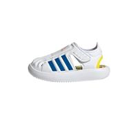 adidas Unisex - Bimbi 0-24 Closed-Toe Summer Water Sandals, Cloud White / Bright Royal / Bright Red, 26 EU