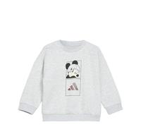 adidas Unisex - Bimbi 0-24 Disney Mickey Mouse Jogger Track_Suit, light grey heather/off white, 6-9 Months