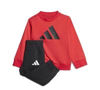 adidas Unisex - Bimbi 0-24 ESSENTIALS BIG LOGOJOGGER, pure ruby/black, 12-18 Months