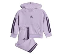 adidas Unisex - Bimbi 0-24 ESSENTIALS HOODED JOGGER, Powder Plum/Aurora Plum, 12-18 Months