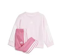 Adidas Infant 3stripes Jr - Tuta - Fucsia 3-4ANNI