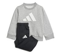 adidas Unisex - Bimbi 0-24 ESSENTIALS JOGGER, medium grey heather/white, 18-24 Months
