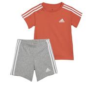adidas Unisex - Bimbi 0-24 Essentials Sport Set, bright red/white, 12-18 Months