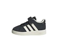 adidas Unisex - Bimbi 0-24 Grand Court 00S Infants Shoes, Core Black/off White/Cloud White, 27 EU