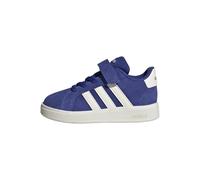 adidas Unisex - Bimbi 0-24 Grand Court 00s Shoes Infants, Semi Lucid Blue/off White/Core Black, 22 EU