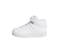 adidas Unisex - Bimbi 0-24 Hoops 4.0 Mid Shoes, Cloud White/Cloud White/Core Black, 20 EU