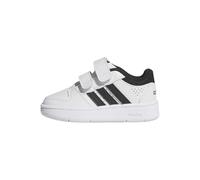 adidas Unisex - Bimbi 0-24 Hoops Classic Shoes, Ftwr White/Core Black/Core Black, 25 1/2 EU