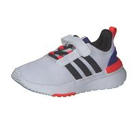 Adidas Unisex - Bimbi 0-24 Racer TR21 Shoes, Cloud White/Core Black/Lucid Blue, 25 EU