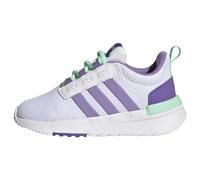 Adidas Unisex - Bimbi 0-24 Racer TR21 Shoes, Cloud White/Violet Fusion/Pulse Mint, 23 EU