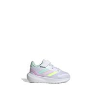 Adidas Unisex - Bimbi 0-24 RUNFALCON 5 Shoes Infants, Ftwr White/Clear Mint/Clear Pink, 27 EU