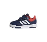 adidas Unisex - Bimbi 0-24 Tensaur Hook And Loop Shoes, Dark Blue/Cloud White/Bright Red, 24 EU
