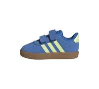 Adidas VL Court 3.0 Shoes, Sneaker Unisex - Bambini e Ragazzi, Bright Royal Pulse Lime Gum10, 27 EU