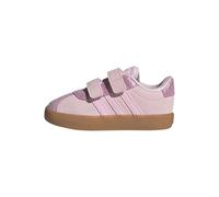 adidas Unisex - Bimbi 0-24 VL Court 3.0 Shoes Infants, Clear Pink/Clear Pink/Gum, 23 EU