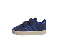 adidas Unisex - Bimbi 0-24 VL Court 3.0 Shoes Infants, Dark Blue/Royal Blue/Wonder Beige, 27 EU