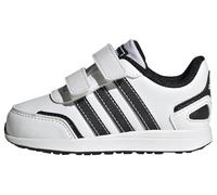 adidas VS Switch 3 Lifestyle Running Hook And Loop Strap Shoes, Scarpe da Corsa Unisex-Bimbi 0-24, Cloud White/Core Black/Core Black, 26 1/2 EU