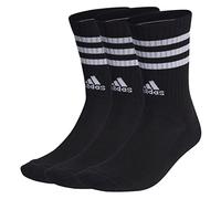 Calze adidas Cushioned Crew 3S nero intenso bianco (3 paia) - L