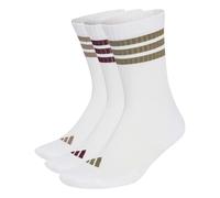 adidas Unisex Calze 3-Stripes imbottite a metà polpaccio confezione da 3 paia