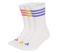 adidas Unisex Calze 3-Stripes imbottite a metà polpaccio confezione da 3 paia