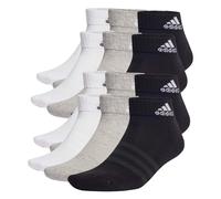 Adidas Unisex Calzini di Quarto,12er Pacco - Cushioned Indumenti Caviglia,Logo,