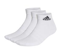 Adidas Unisex Calzini di Quarto,3er Pacco - Cushioned Sportswear Caviglia,Logo,