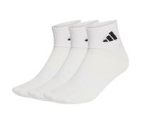 Adidas Unisex Calzini di Quarto, 3er Pacco - Sottile & Luce Sportswear Caviglia