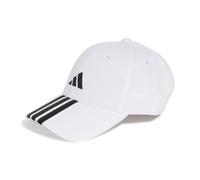 Adidas Cappello Berretto Hat Bianco Baseball 3-Stripes Cotone