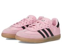 adidas Unisex-Child Ltpink/Cblack Samba Messi J Light PinkCore Black/GUM4 9.5 US, Rosa Chiaro Nero Gomma, 1.5 Wide Big Kid