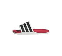 CIABATTE ADILETTE COMFORT 2.0 Crystal White / Core Black / Lucid Red 37