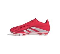 adidas Unisex Club Firm Ground/Multi Ground Football Boots, Lucid Red/Cloud White/Core Black, 39 1/3 EU