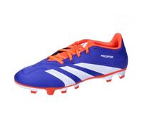 adidas Unisex Club Football Boots Flexible Ground, Lucid Blue/Cloud White/Solar Red, 44 EU
