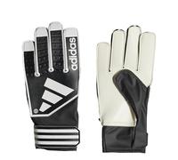 adidas Unisex Goalkeeper Gloves (W/O Fingersave) Tiro Gl CLB J, Black/White/Black, HN5608, Size 4