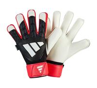 adidas Mixte Predator Goalkeeper Glove Match FINGERSAVE, Black/Black/White, 10