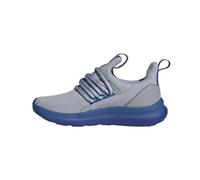 adidas Unisex - Kids Lite Racer Adapt 7.0 Sneaker, Halo Silver Bright Royal Semi Lucido Blu, 36 EU