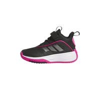 adidas OWNTHEGAME 3.0 Shoes, Scarpe da Basket Unisex-Bambini, Core Black/Iron Met./Shock Pink, 33 EU