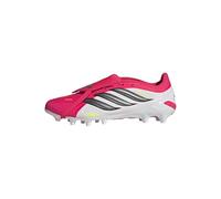 adidas Unisex League Fold-Over Tongue Artificial Ground Football Boots, Lucid Red/Core Black/Ftwr White, 44 EU