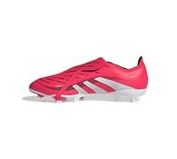 adidas Unisex League Fold-Over Tongue Firm Ground/Multi Ground Football Boots, Lucid Red/Cloud White/Core Black, 42 EU