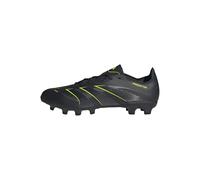 adidas Predator League Multi Ground Football Boots, Scarpe da Calcio Unisex-Adulto, Core Black/Carbon/Lucid Lemon, 40 2/3 EU