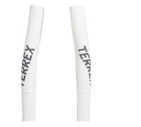 adidas Terrex - Maniche da trail running bianche/nere-Bianco S