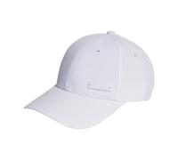 adidas Unisex Metal Badge Lightweight Baseball cap White Adult (M/L)