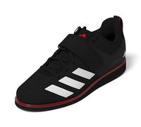 Adidas Unisex Powerlift 5 Weightlifting Sneaker, Black/White/Pure Ruby, 10 US Men