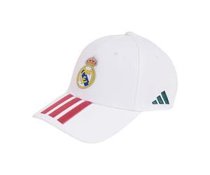 adidas Unisex REAL MADRID BASEBALL CAP OSFMwhite/wild pink