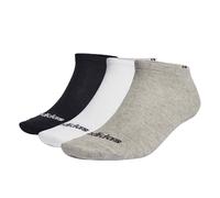 Adidas Unisex Sneakersocken,3er Pacco - Sottile Linear Taglio Basso,Calzini,Lo
