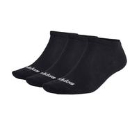 Adidas Unisex Sneakersocken,3er Pacco - Sottile Linear Taglio Basso,Calzini,Lo